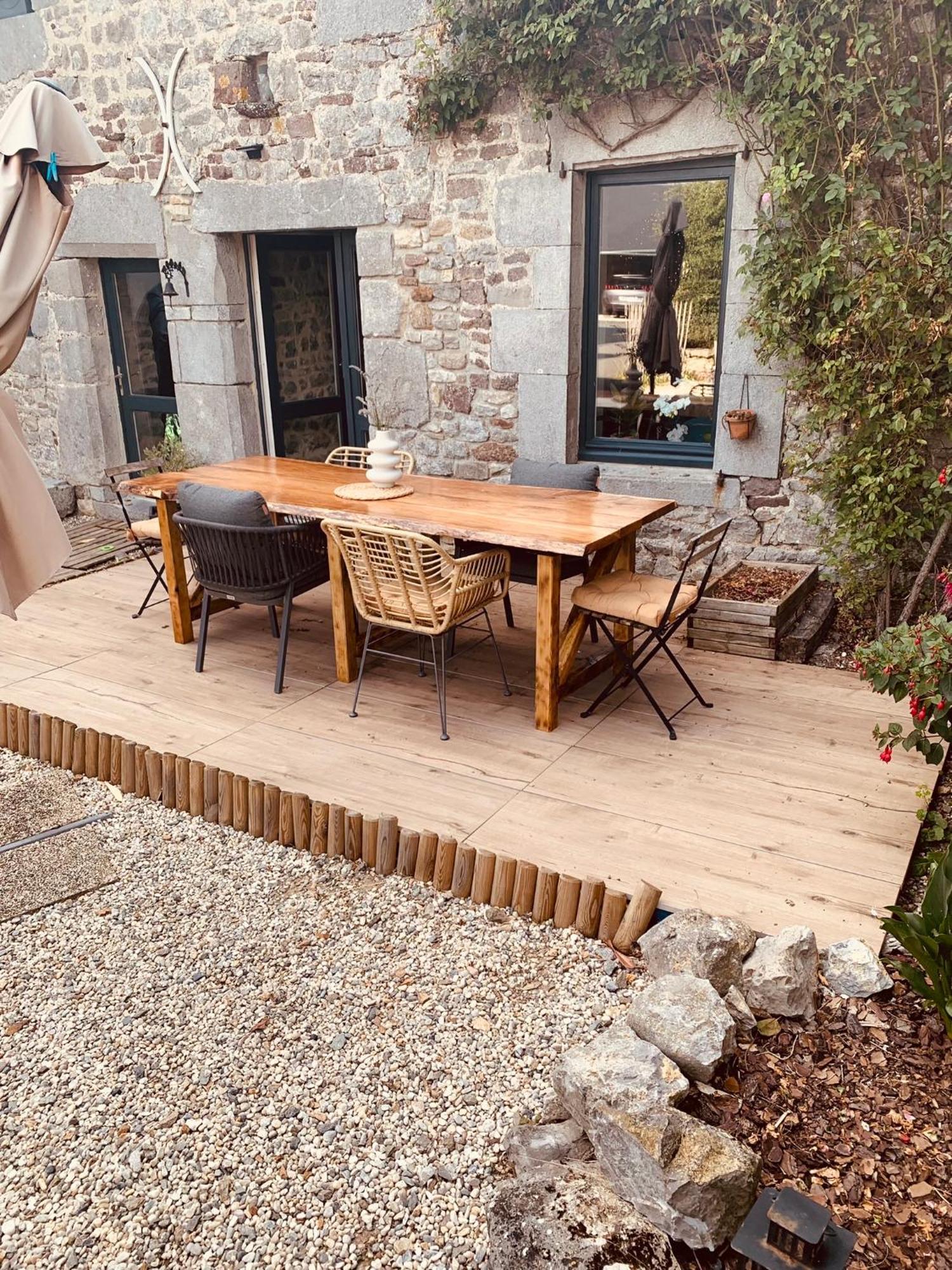 Chez Natacha Et Adrien Apartman Regnéville-sur-Mer Kültér fotó